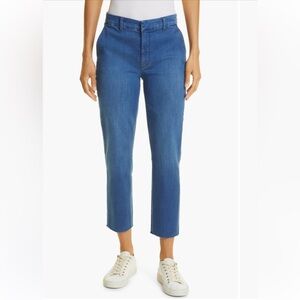 Frank & Eileen Wicklow Denim Crop Chinos 2